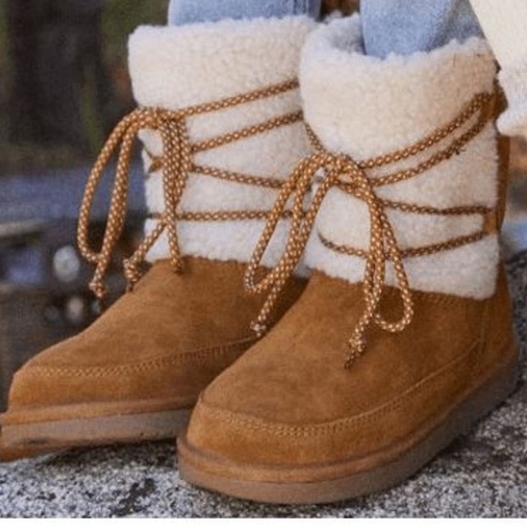 KOOLABURRA BY UGG Women’s Michon Chestnut Short Boot NEW - Picture 1 of 8